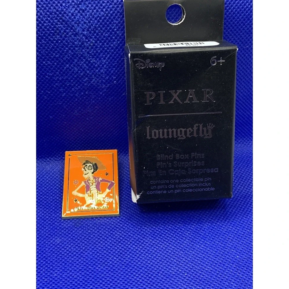 Loungefly Mystery Pin Set Disney Pixar Coco Hector New Open Box authentic